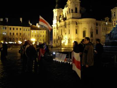Den naší solidarity, Praha 16.1.2007 - Zdroj: svobodne-belorusko.wz.cz